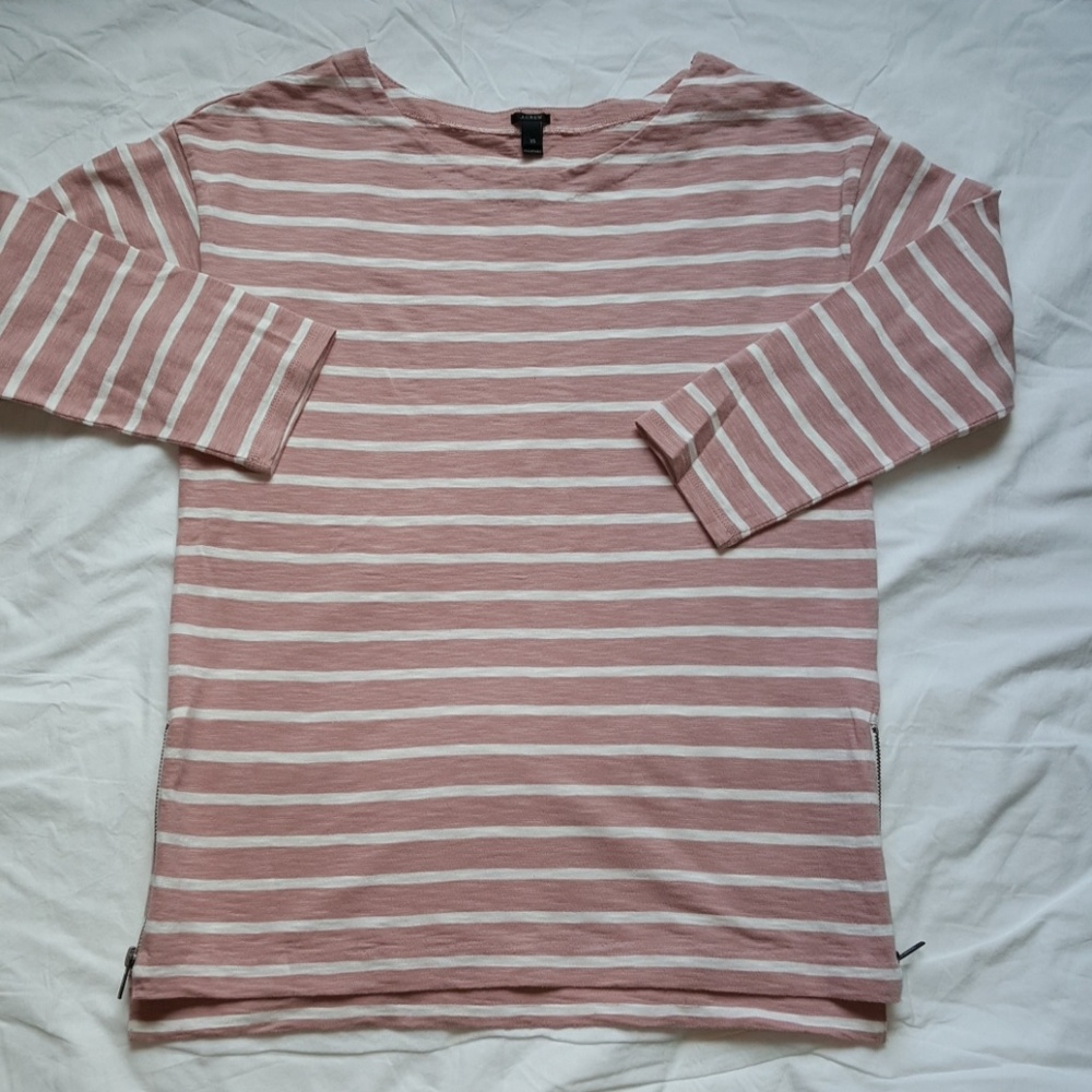 JCrew Boatneck 3/4 Top (BRAND NEW)